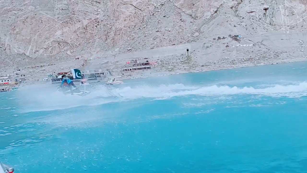 Boating at Attabad Lake Hunza 💖
