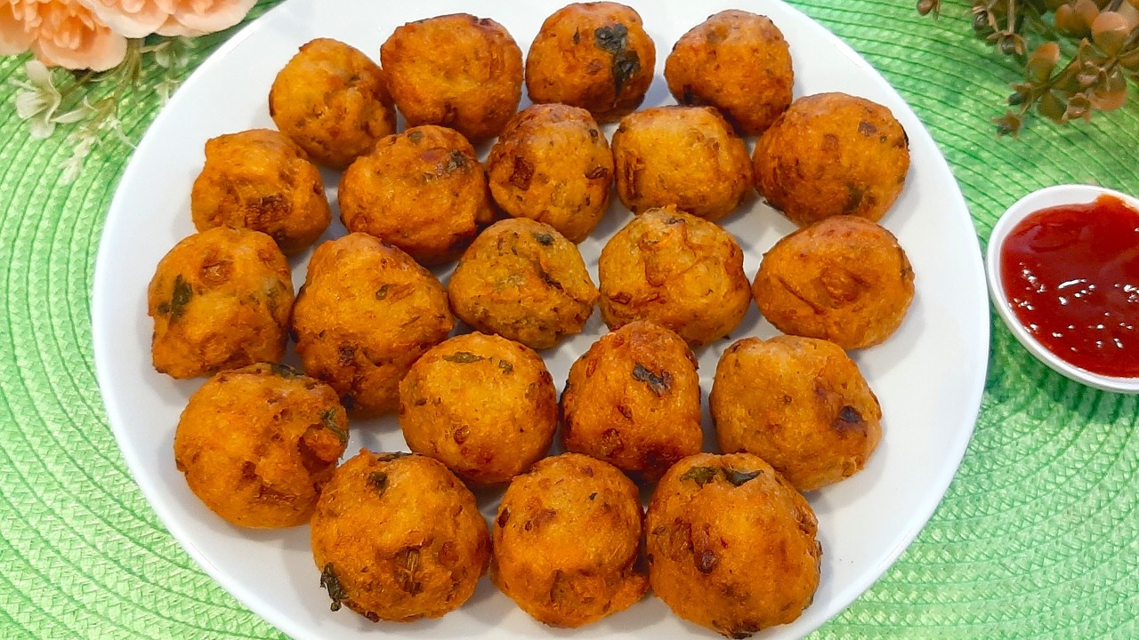 আলু দিয়ে মুচমুচে বিকেলের মুখরোচক নাস্তার রেসিপি🔥Bikler Nasta Recipe❗ Potato Balls Recipe