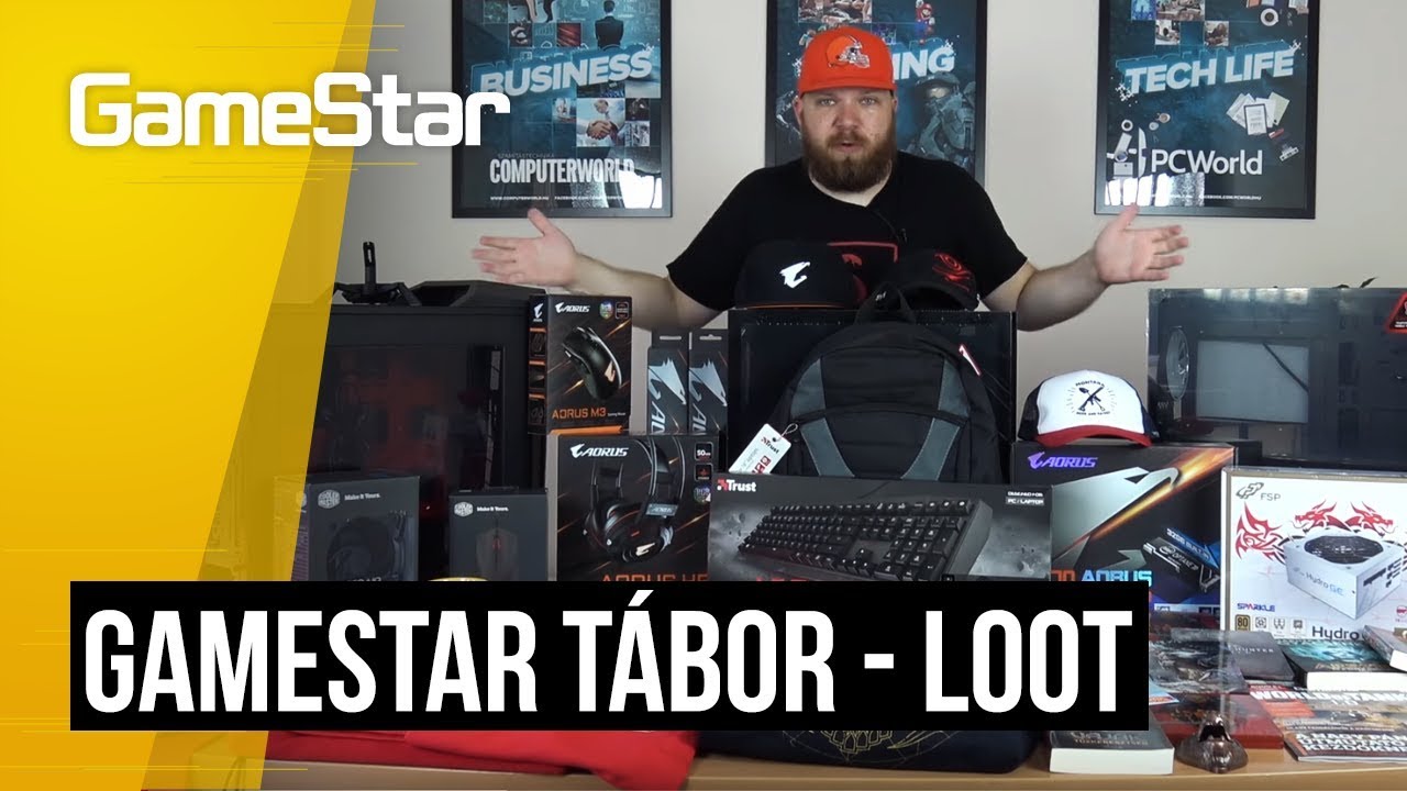GameStar tábor lootmutató - ezeket mind ti vihetitek majd haza!
