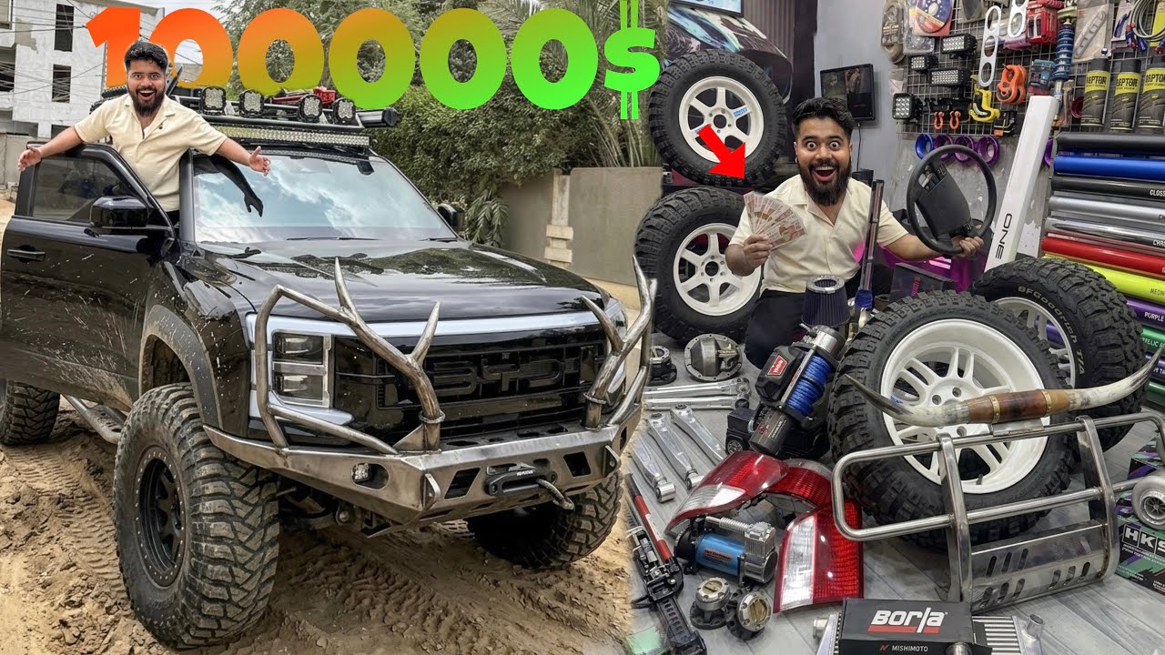 I MODIFIED MY NEW CAR ! 