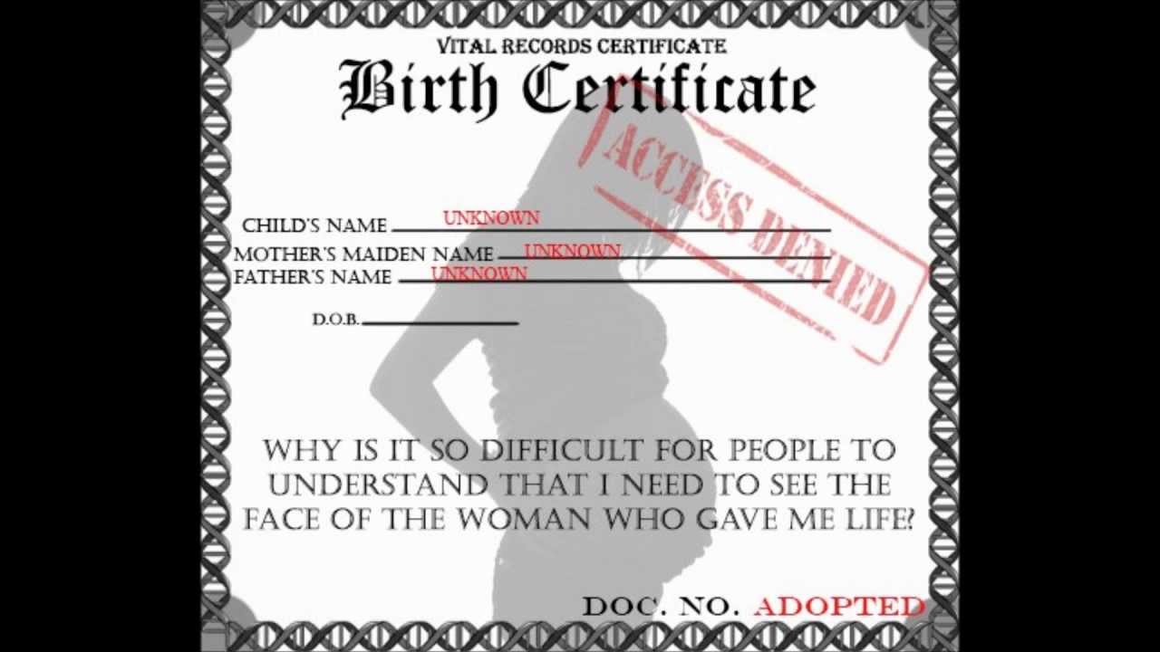 OPEN ALL ADOPTION RECORDS NOW
