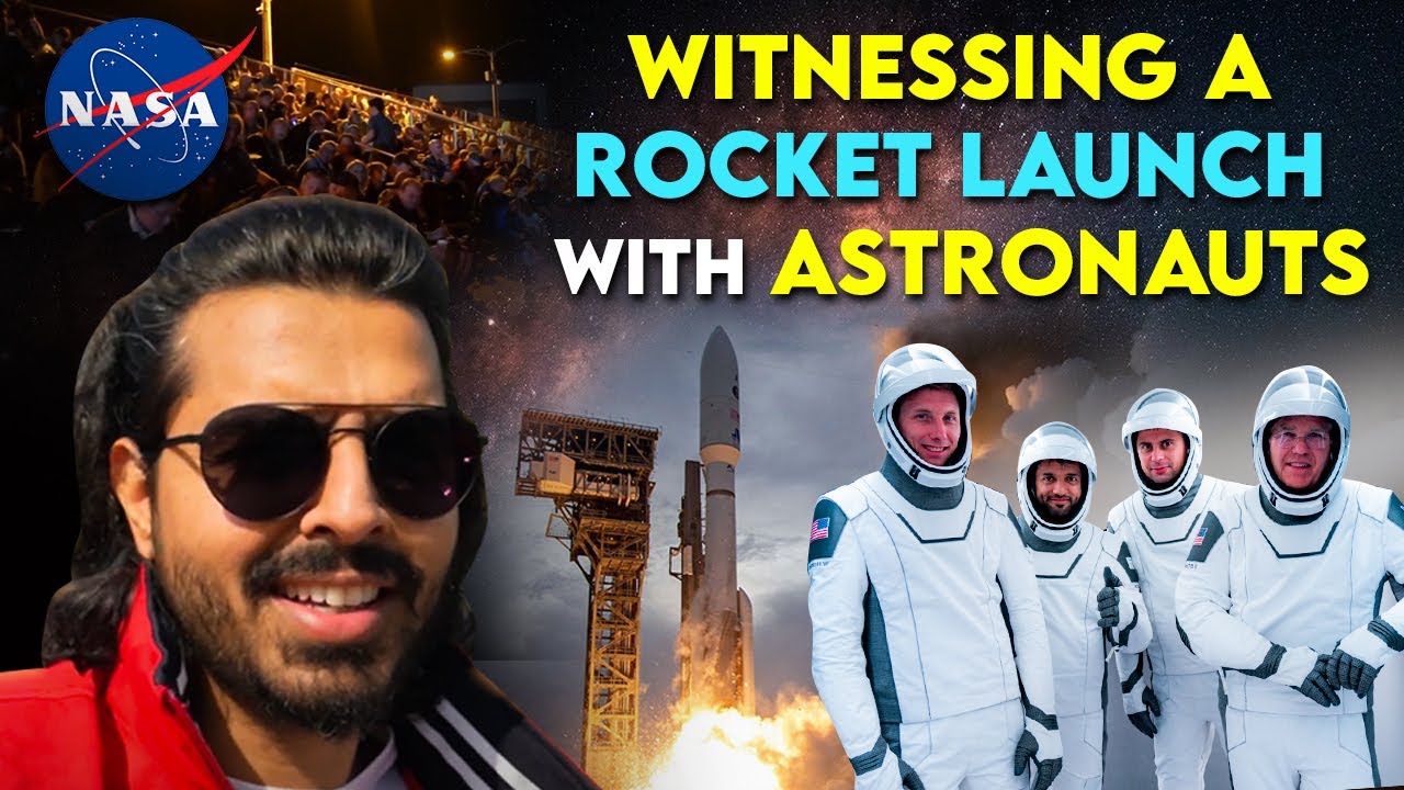 I Witnessed a Rocket Launch at NASA | USA Vlog | Desi Tourist