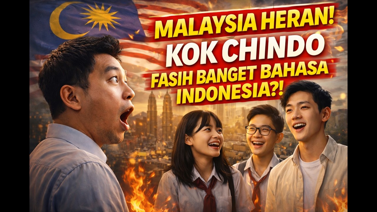 MALAYSIA GEGER! CHINDO SANGAT FASIH BAHASA INDONESIA