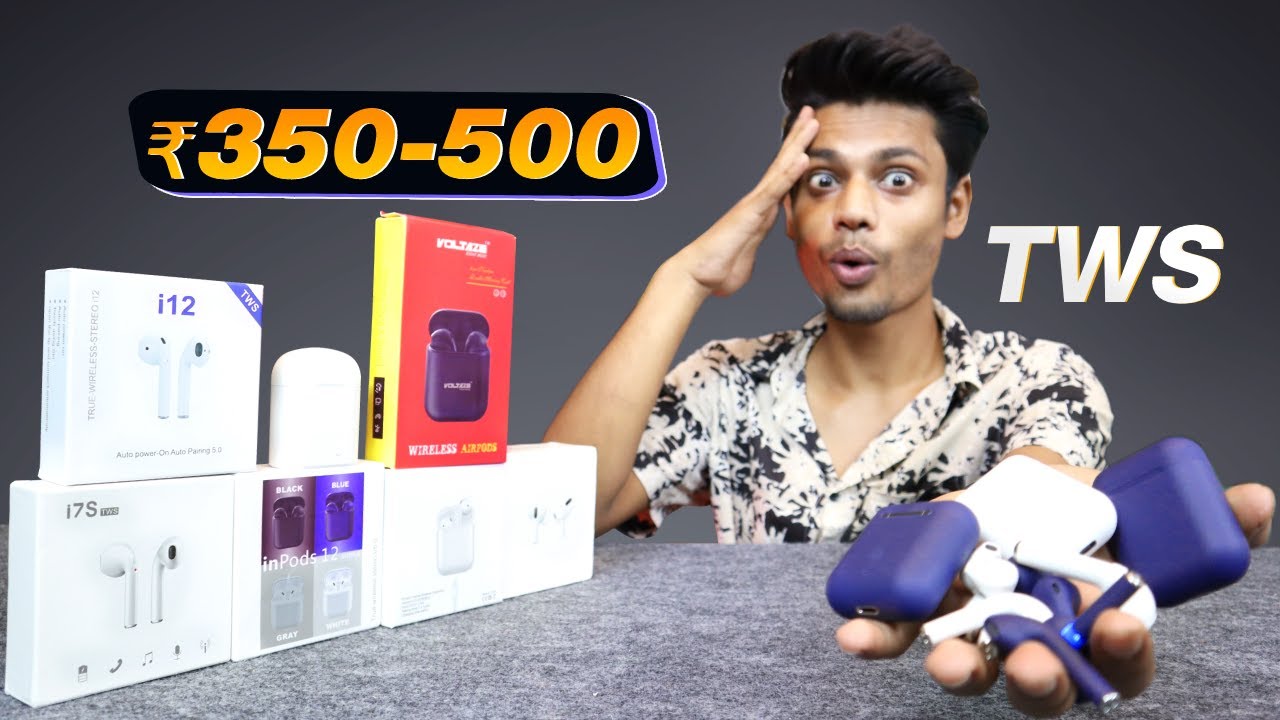 TWS Under ₹300-500 Only | Top 5 TWS Earbuds | Budget TWS under 500 rupees | Cheap TWS in 300| TWS