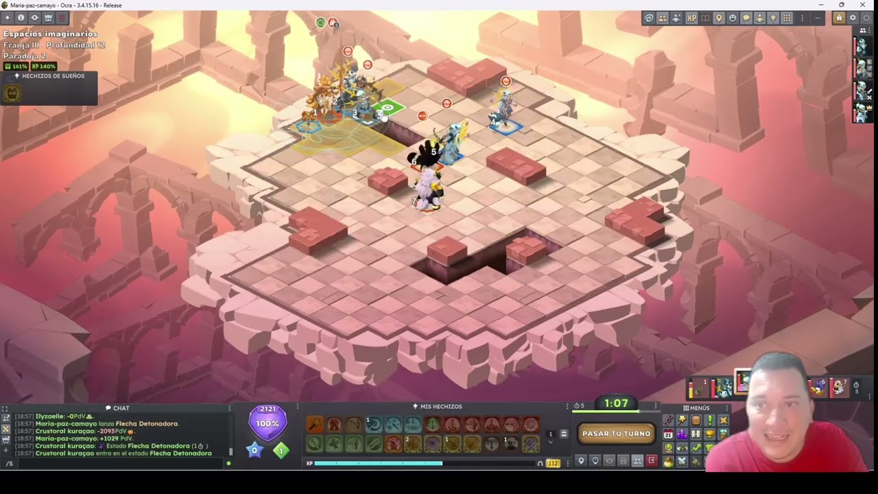 Una pela contra ilyzaelle, es una pelea aburridora. Dofus 