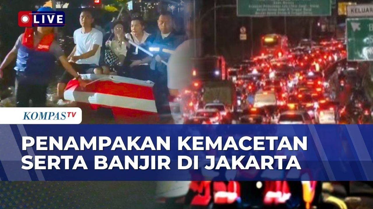 Akibat Kawasan Kemang Terendam Banjir 1,5 Meter: Warga Terjebak, Lalu Lintas Macet di Berbagai Titik