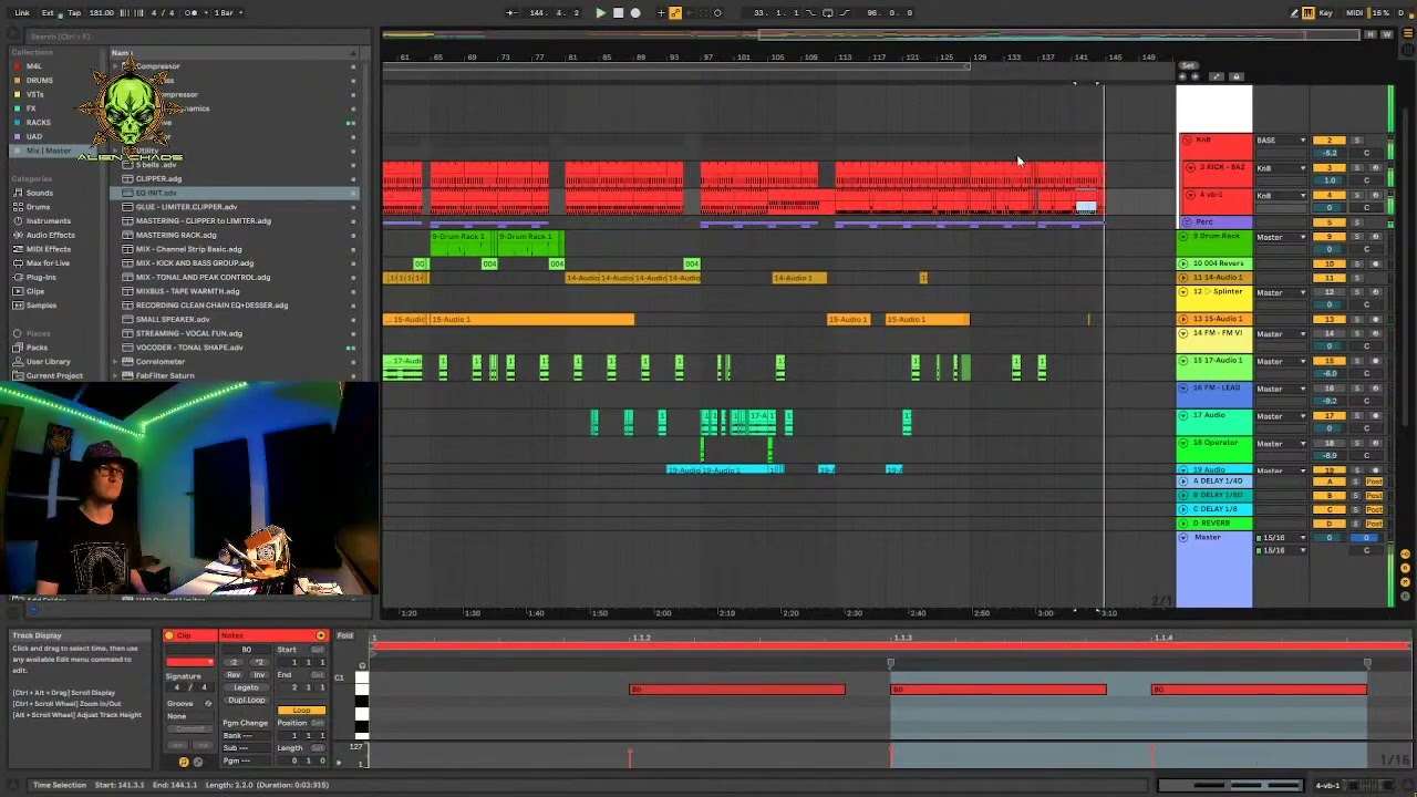 Hitech Psytrance Production -  Alien Chaos LiveStream
