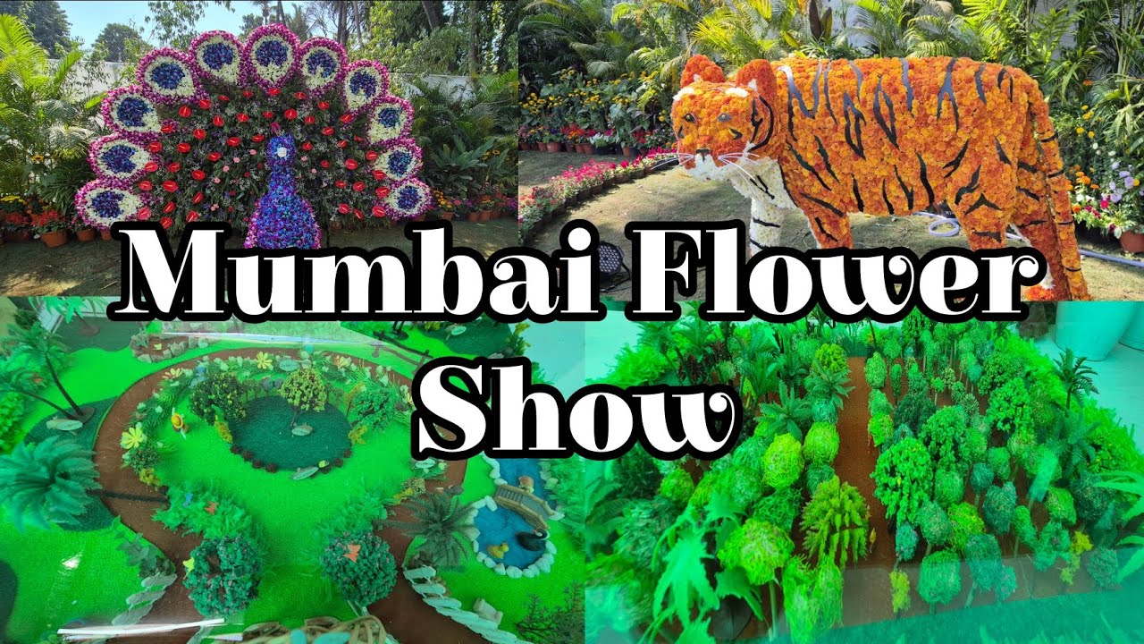 Mumbai Flower Show 2025 | Byculla Flower Show 2025 |The main attraction breathing Roots