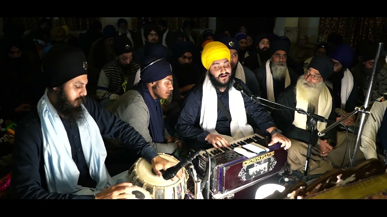 ਮਾਘਿ ਮਜਨੁ ਸੰਗਿ ਸਾਧੂਆ ਧੂੜੀ ਕਰਿ ਇਸਨਾਨੁ -Bhai Gursharan Singh jee Faridabad (ਮਾਘ ੧੬)Rainsabai 29jan2022