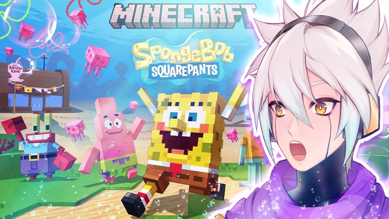 Are You Ready Kids ? OHHHHH For A Cyborg Under The Sea | Minecraft X SpongeBob DLC