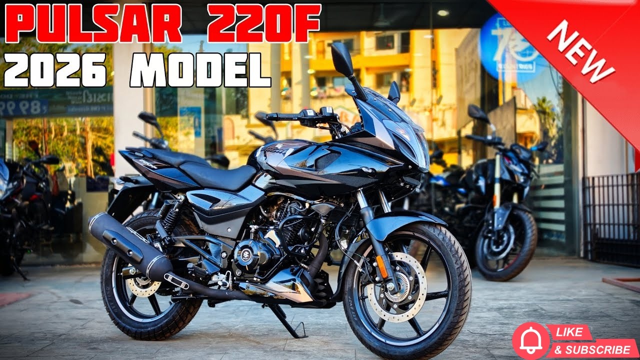 2026 Bajaj Pulsar 220F Launch In India | New Features & Updated Colours | On Road Price