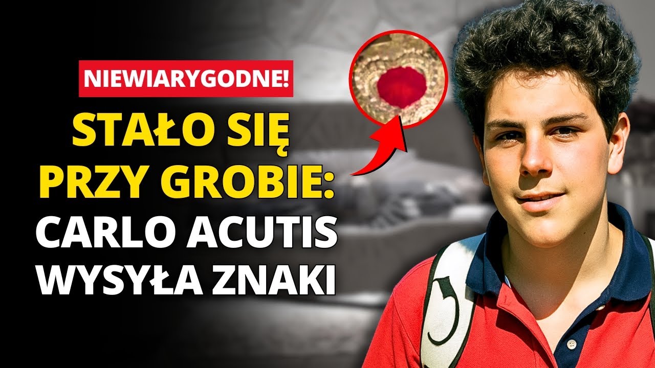 😯Cud czy ostrzeżenie? To, co wydarzyło się przy grobie Carlo Acutisa, jest SZOKUJĄCE!
