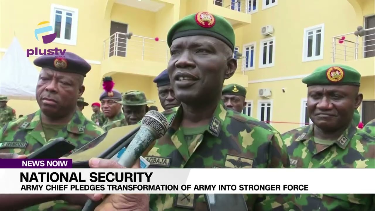 Army Chief Pledges Transformation Of The Nigerian Army Into Stronger Force