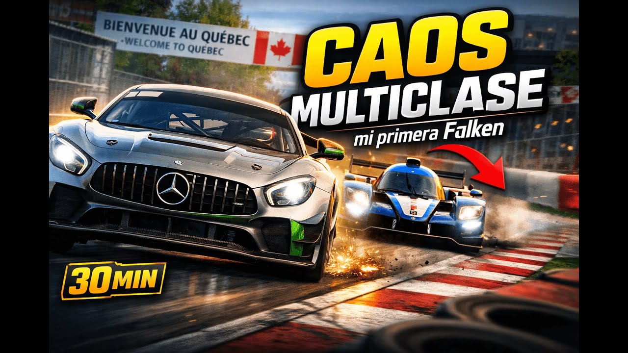 Del P15 al Caos Total 💥 | Mi Primera Falken Sport Car Challenge | iRacing