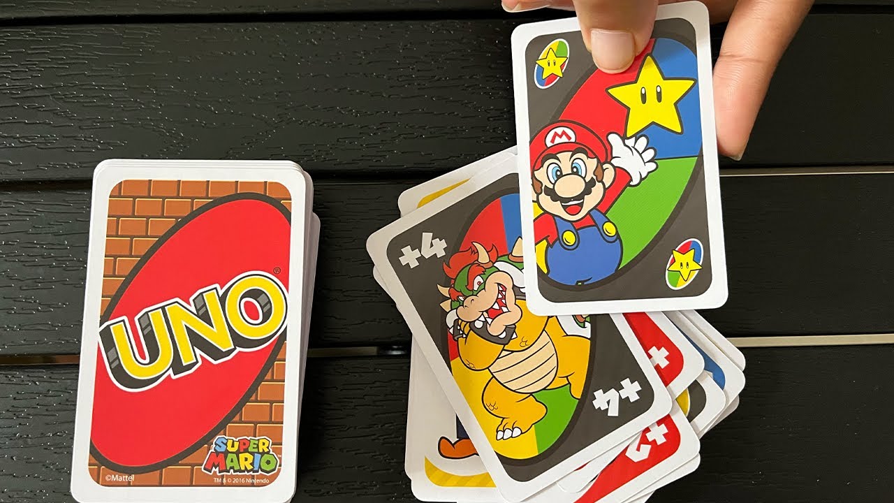 BEST OF FIVE! The Super Mario Bros UNO Cards Pack