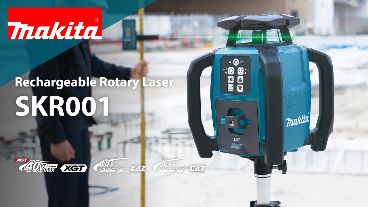 Makita Rechargeable Rotary Laser SKR001
