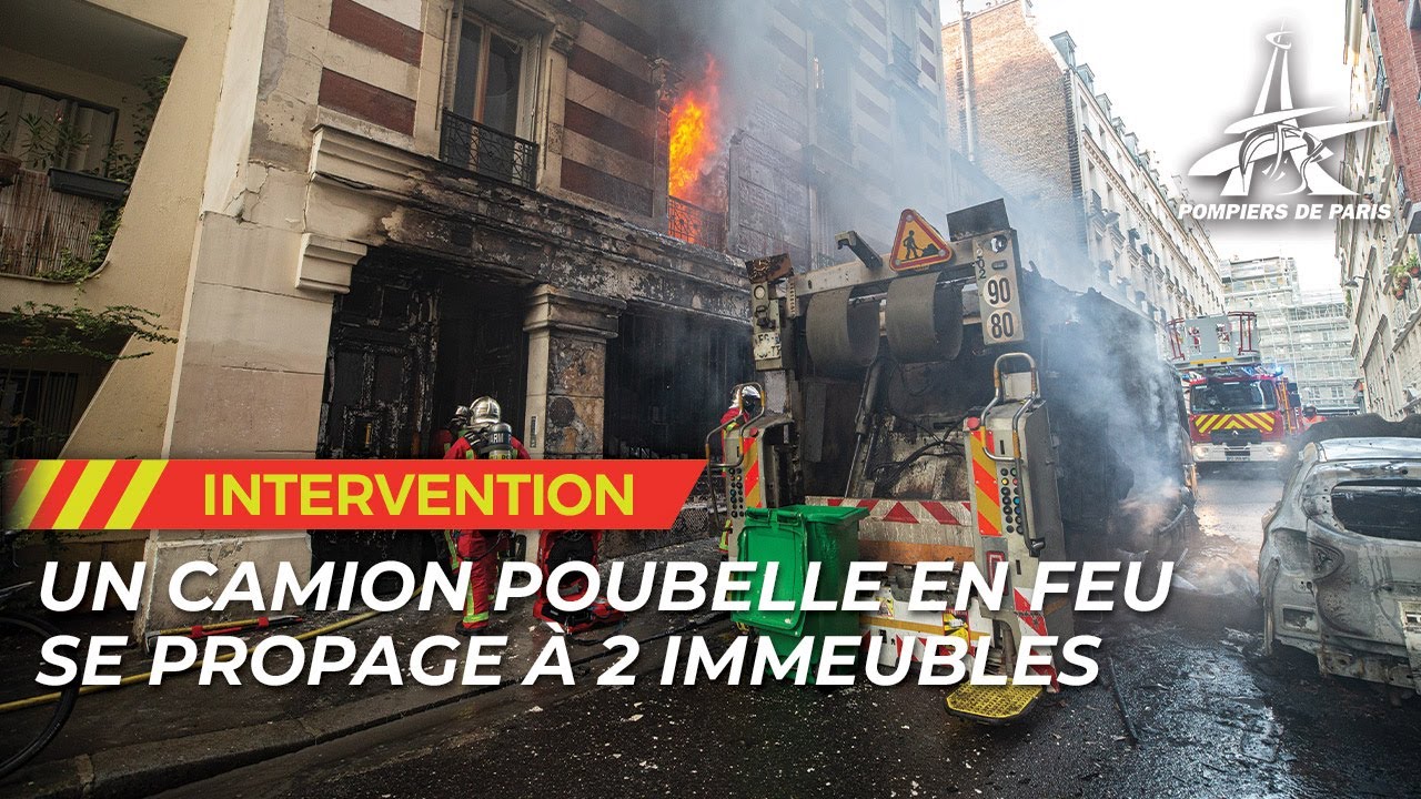 VIOLENT FEU DE POIDS LOURD - PARIS X