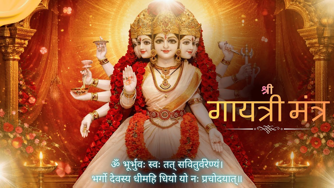 Powerful Gayatri Mantra | Morning Prayer for Success & Peace