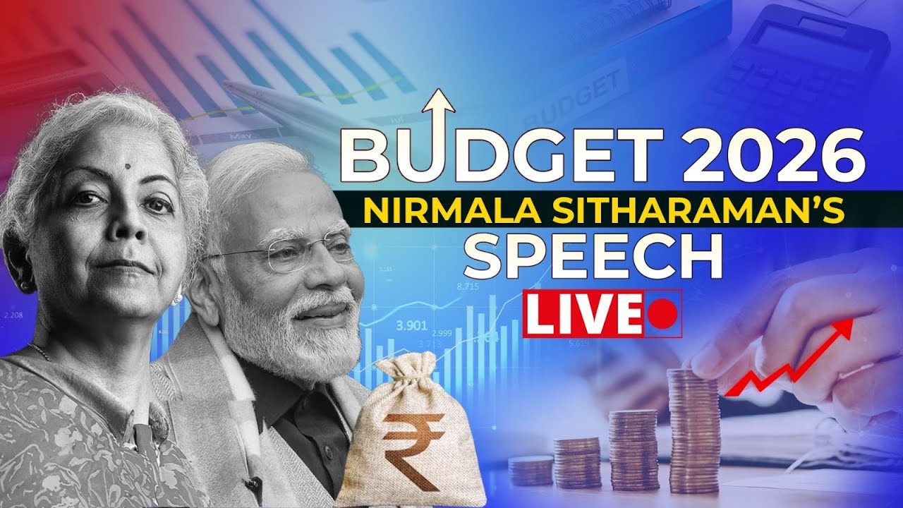 Union Budget 2026 LIVE | Finance Minister Nirmala Sitharaman's Budget Speech LIVE | Budget LIVE