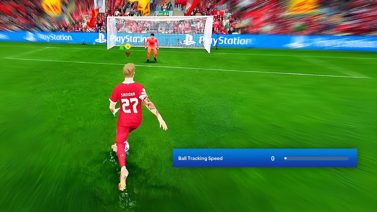 Настройки камеры в режиме карьеры игрока FC 24