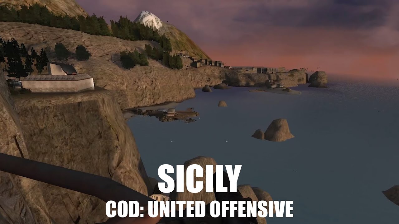 COD United Offensive – Sicily Mission 7 Gameplay