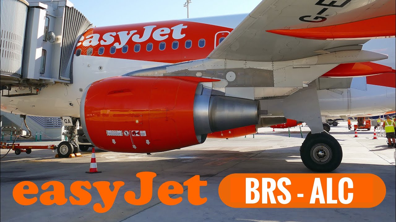 easyJet A319 U26071 October 2018 | BRISTOL (BRS) to ALICANTE (ALC) (Full Flight) Beautiful Sunrise