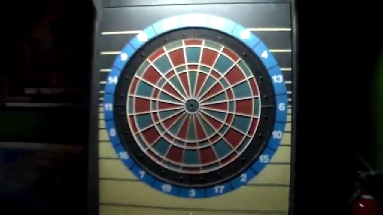 Cougar Darts SM Coin-Operated Dartboard by Valley - Early 90's Bar Game with HONEST ERNIE!