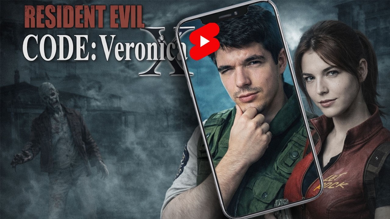 Jogando Resident Evil Code Veronica X - Parte 3 - VERTICAL