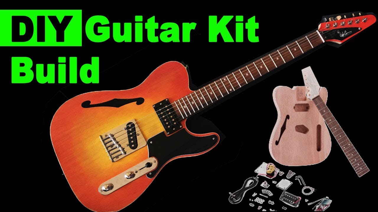 Semi Hollow Body Tele Build (under $100!)