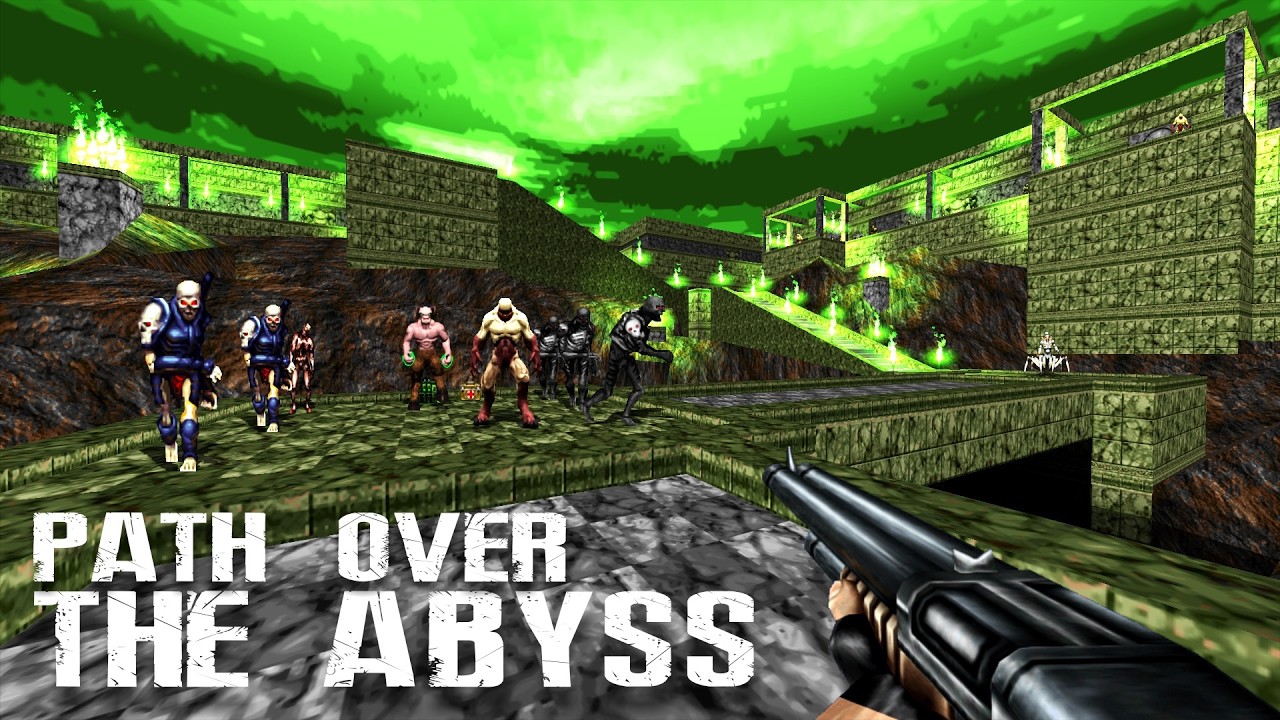 T64 Weapons - Path Over The Abyss | Doom Mod | 4K