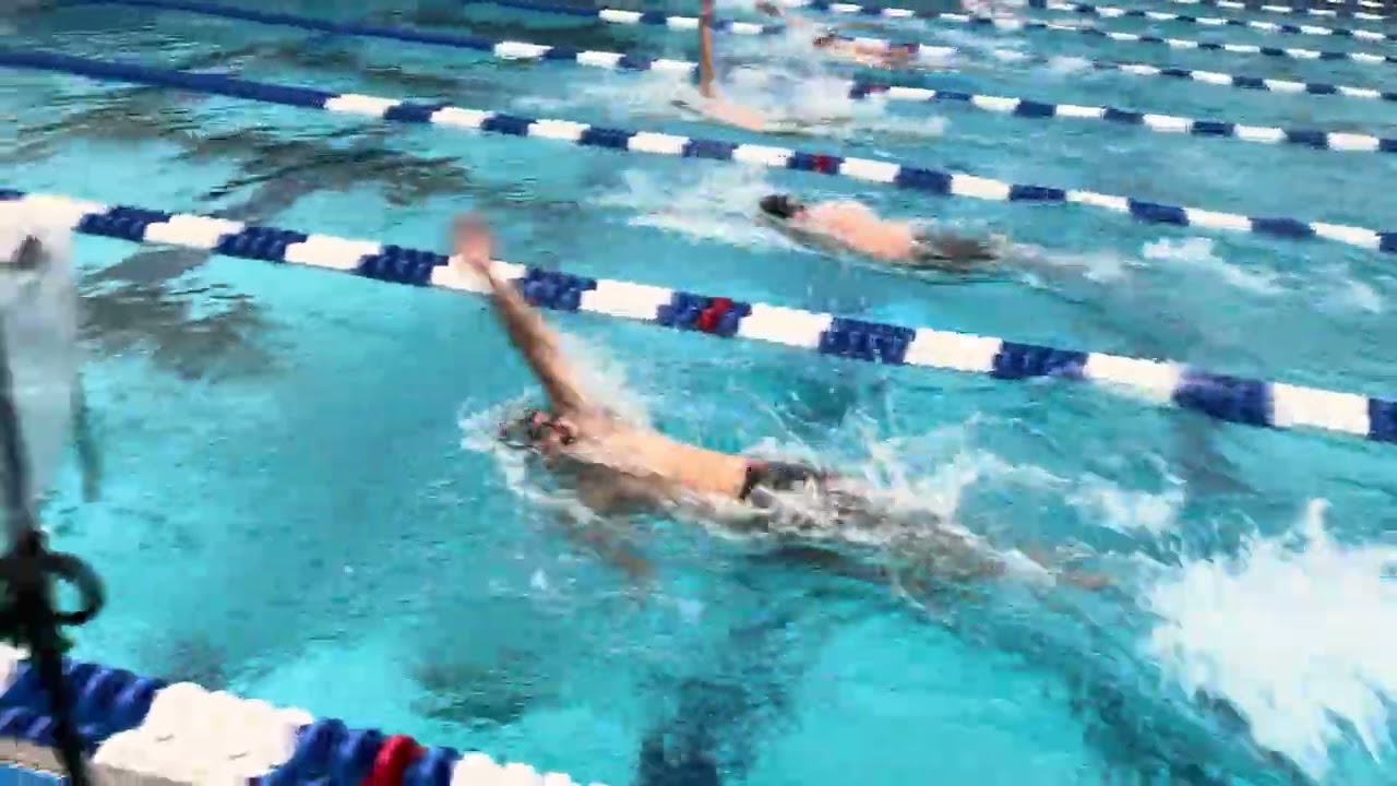 Men’s 200 back C finals Big 12 championships, Arizona State University