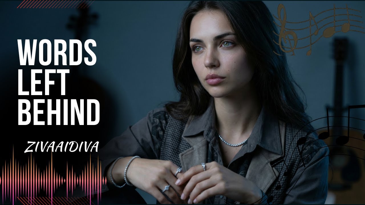 Words Left Behind — An AI English Song For Everything You Wished You'd Said Before It Was Too Late