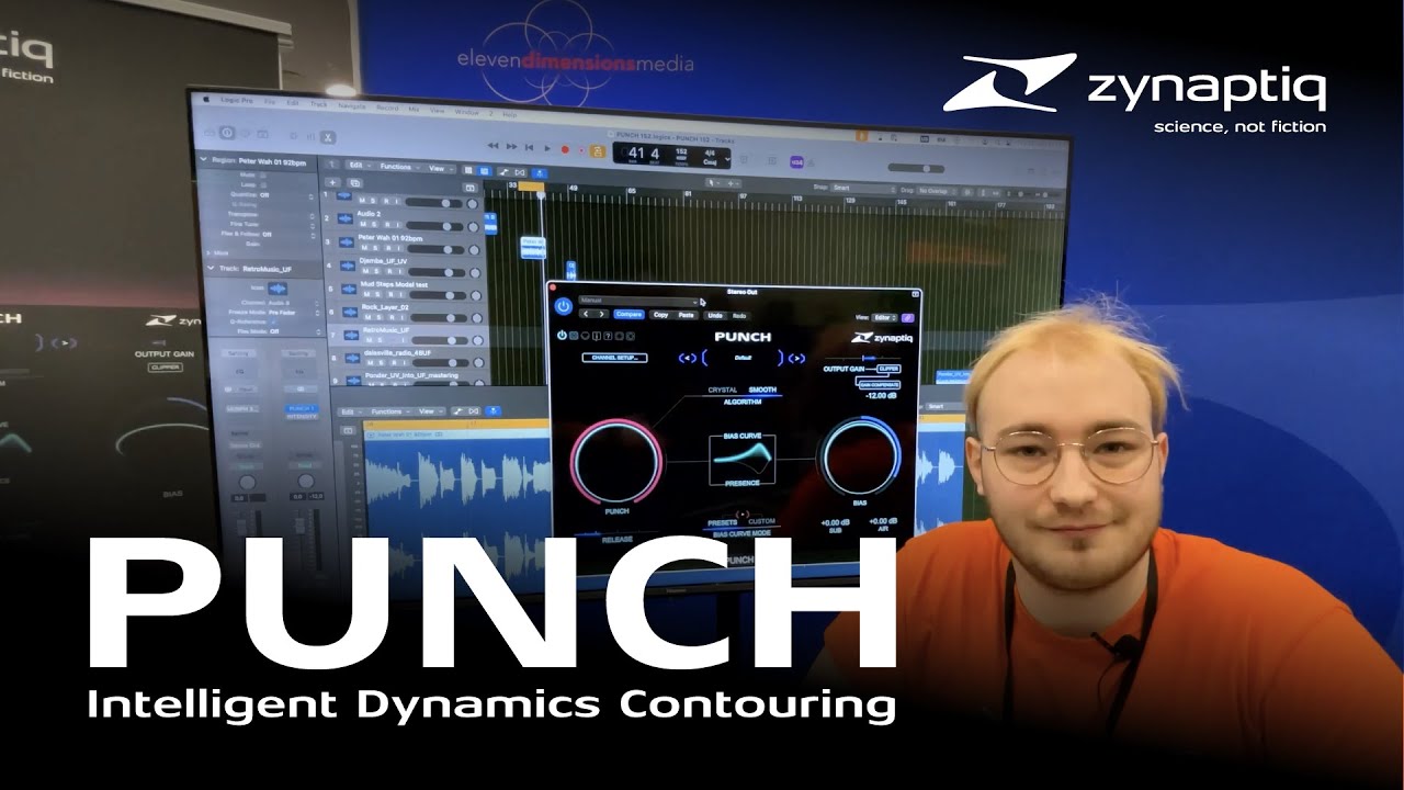 Zynaptiq PUNCH Demo @ 2025 NAMM Show