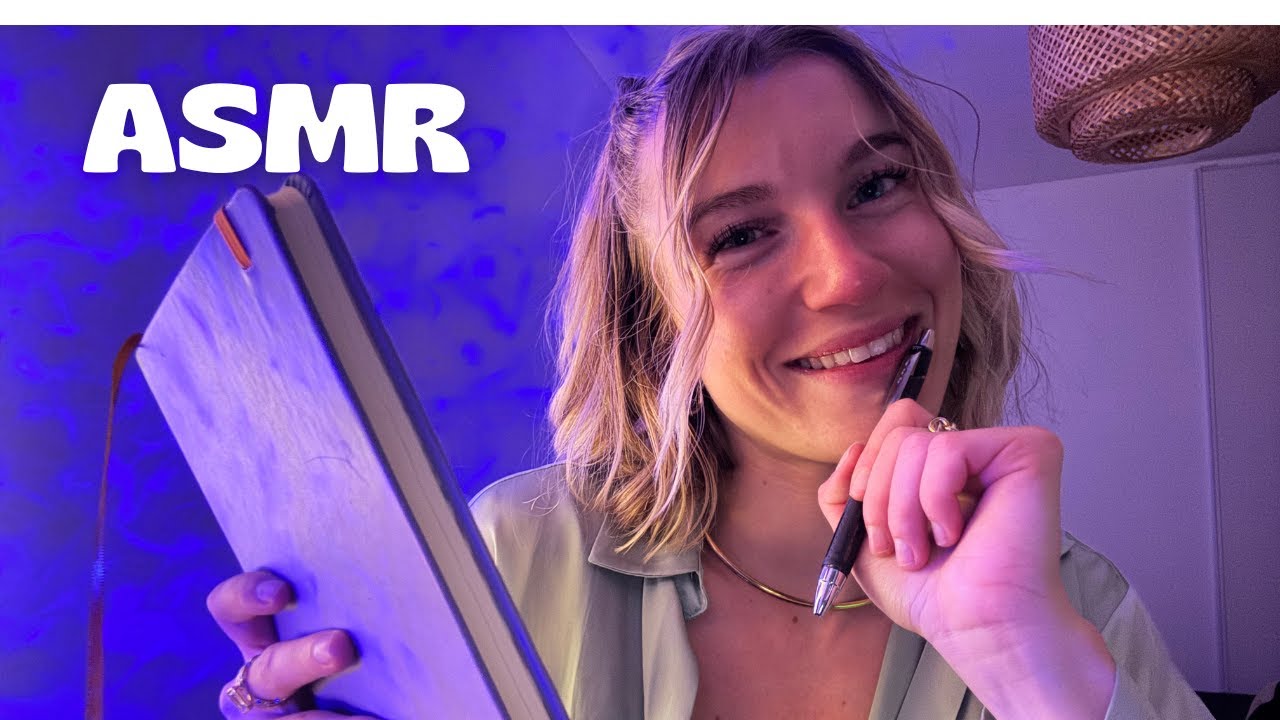 ASMR RP - J'Interview Ma Star Préférée 🎙️ (Soft Spoken)