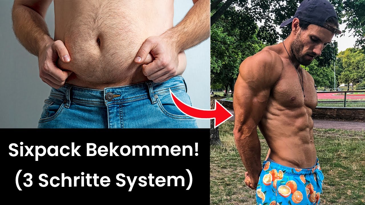 Sixpack bekommen in 3 Schritten (Die Wahrheit über Bauchmuskeln)