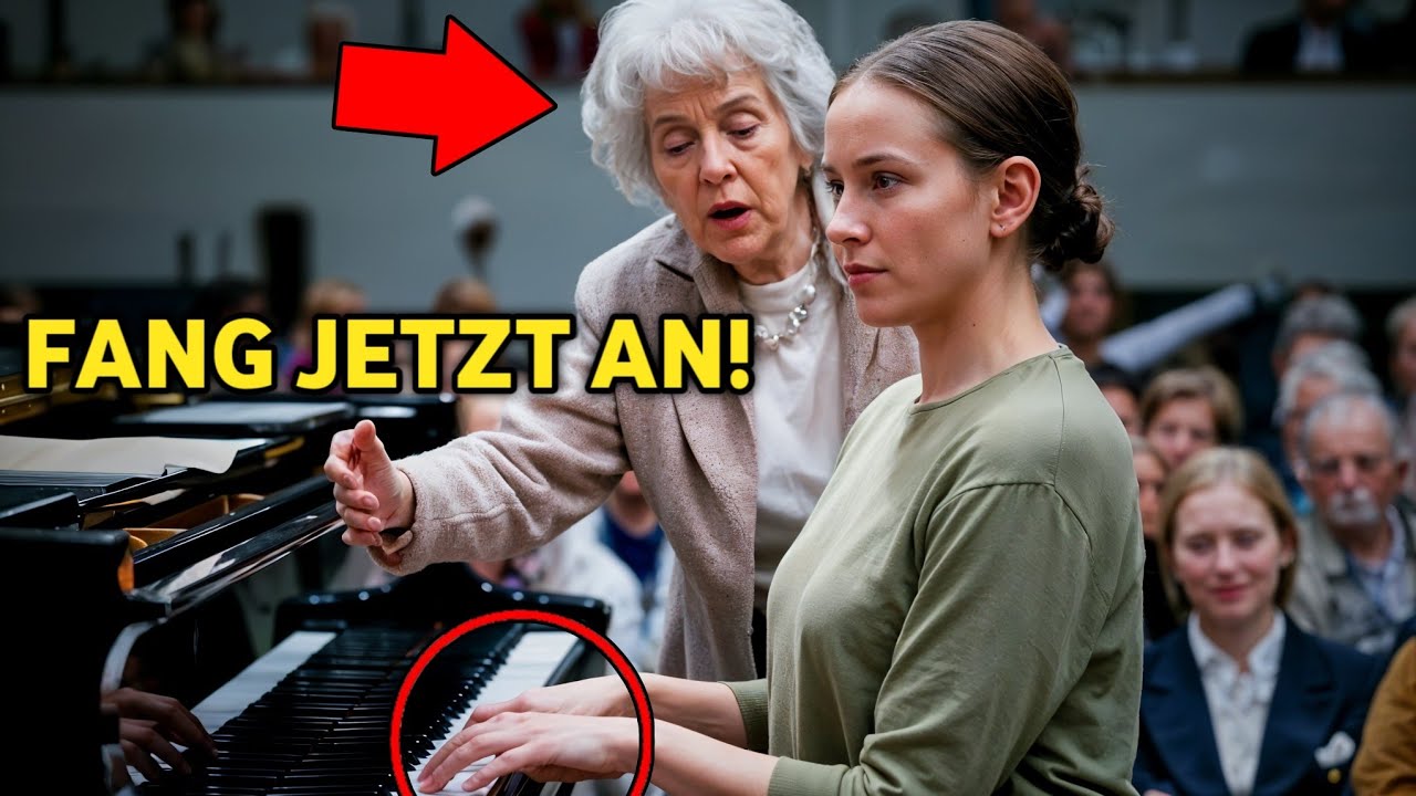 Eine einfache Frau soll zum Spaß ein kaputtes Klavier spielen – doch ihr Talent schockiert alle!