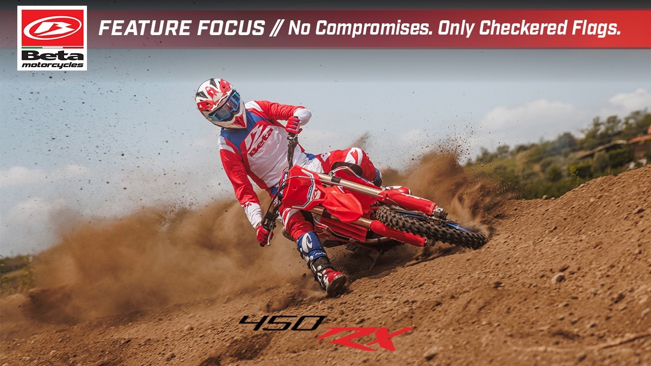 2026 Beta 450 RX | Без компромиссов. Только клетчатые флаги.