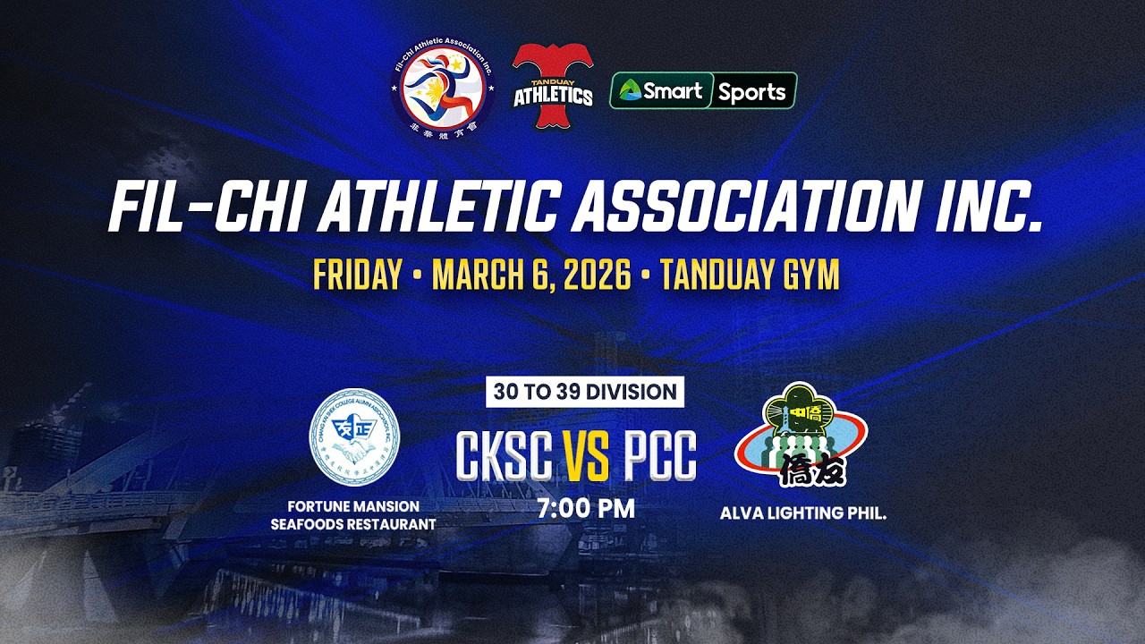 LIVE: Fil-Chi Athletic Association Inc.: 30 - 39 Division