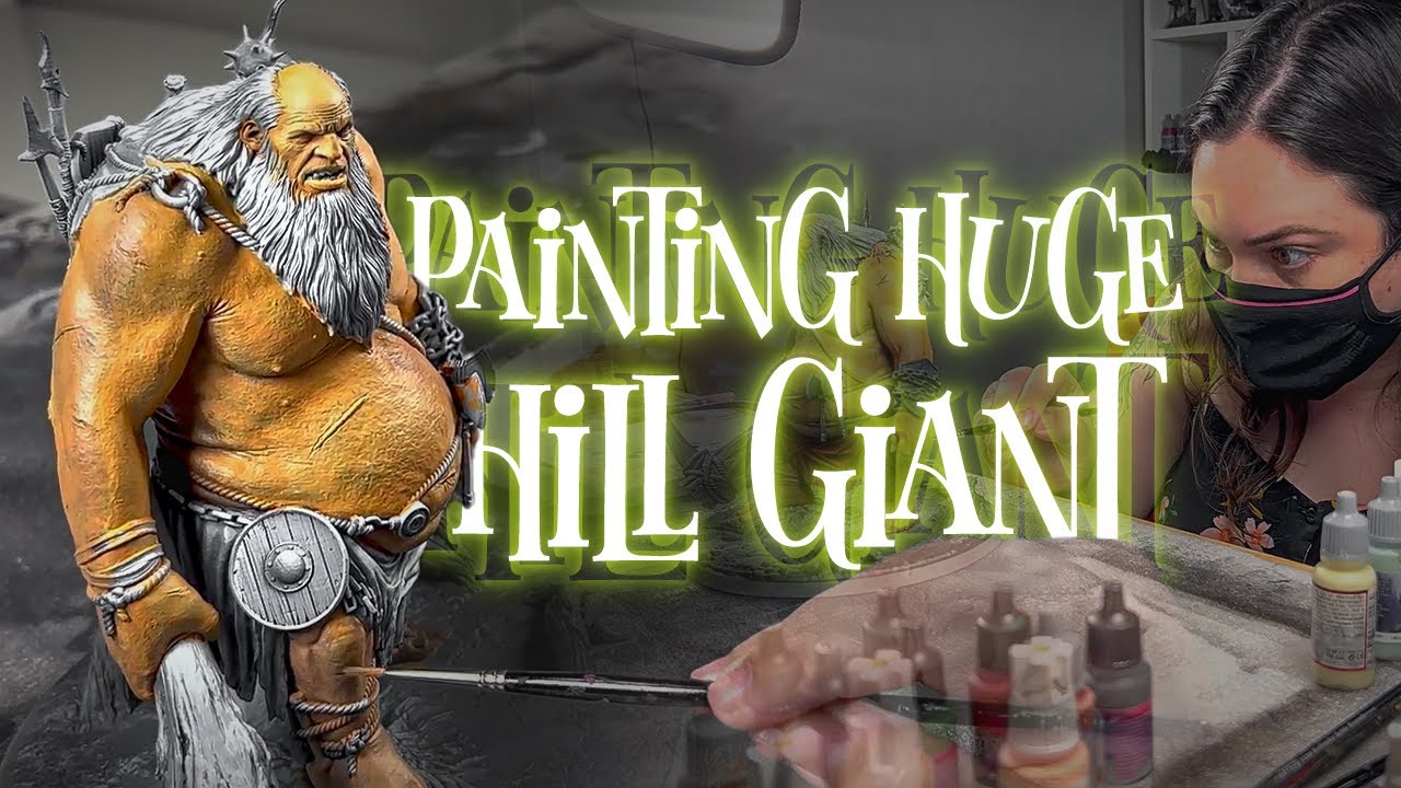 Painting the HILL GIANT | Tutorial Timelapse