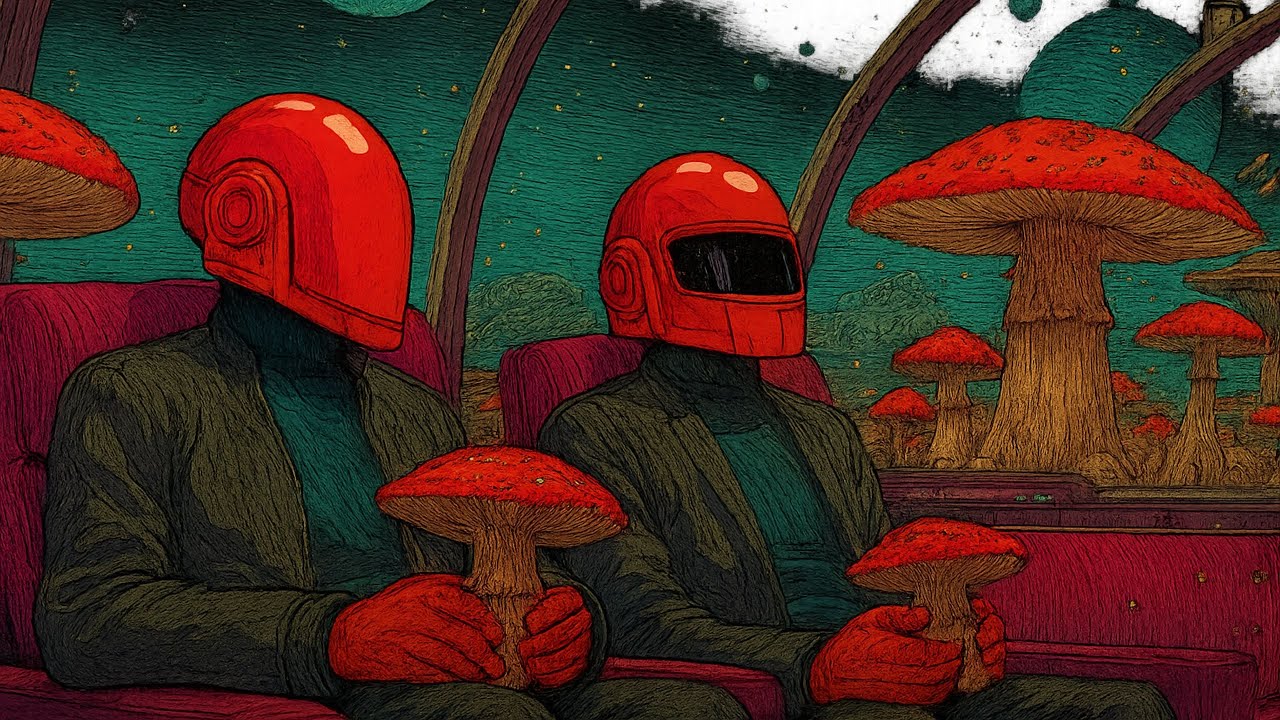 Cosmic Funk Voyage 🤖🌌 Chill Retro-Future