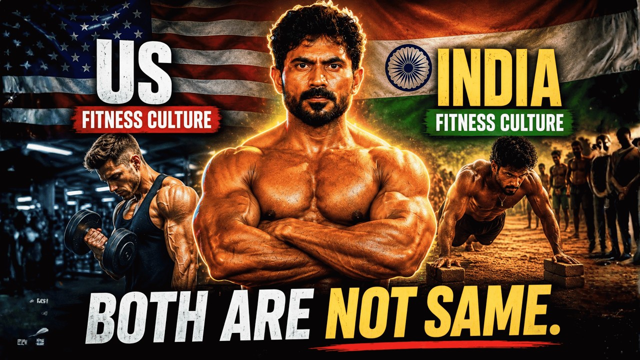 Abroad fitness Culture🌍 VS Indian fitness Culture