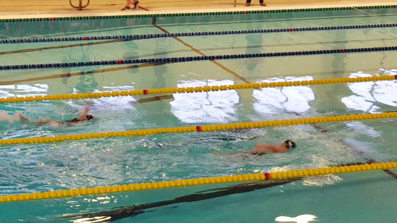 Athena Lara's first ACES swimming event at Wilmot Rec Center