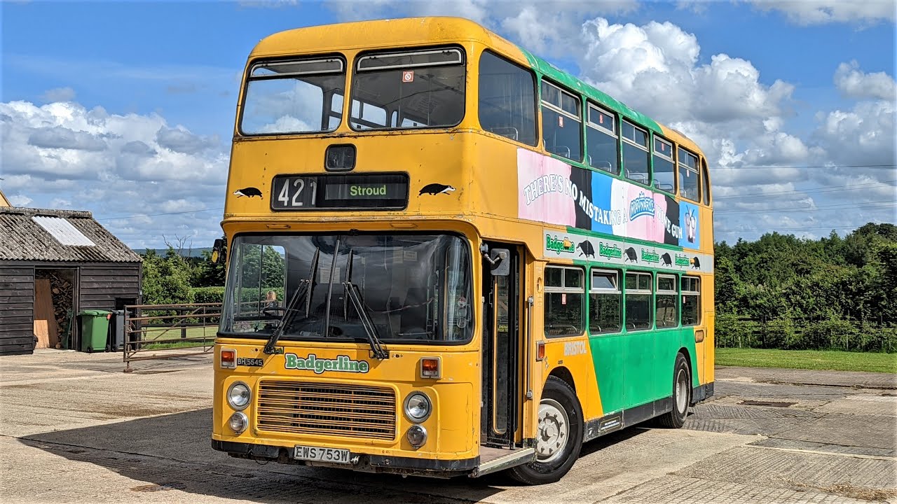 A Spirited Drive of Leyland 680 Powered Bristol VR EWS753W in Stroud