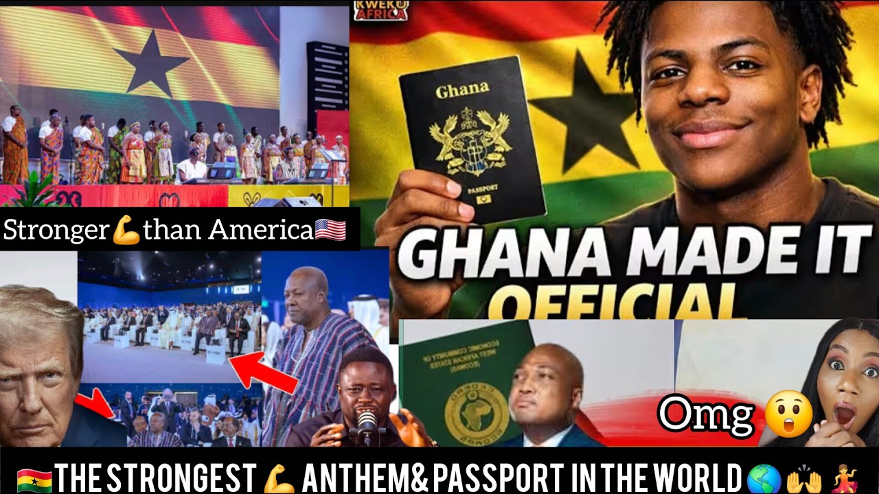 NIGERIANS IN SHOCK 😲 AS GHANA PASSPORT AND ANTHEM SHAKES🔥THE WORLD 🌎 💃