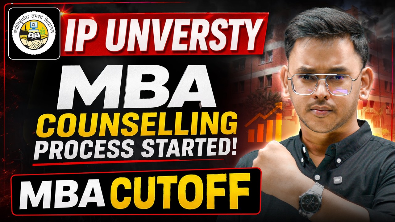 🚨 IP University MBA Counselling Started 2026 | MBA Choice Filling LIVE | ROUND 1 MBA Cutoff