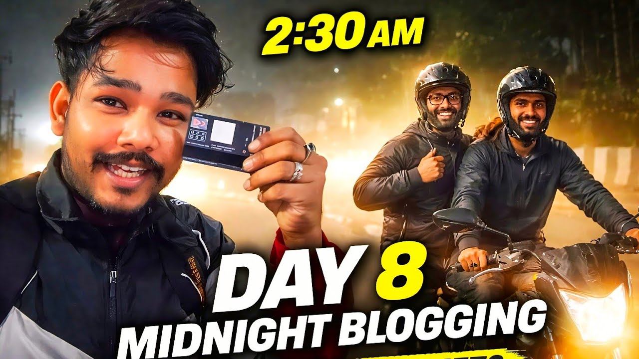 Found an ATM Card 😳 | Strangers Gave Me a Lift | Day 8 | At 2:30 AM 