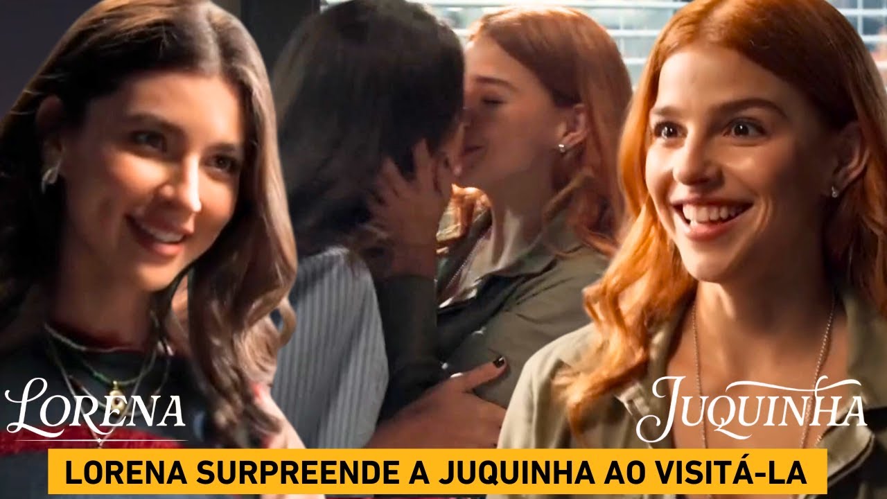 Lorena procura Juquinha para avisar que a sua mãe quer conversar com ela
