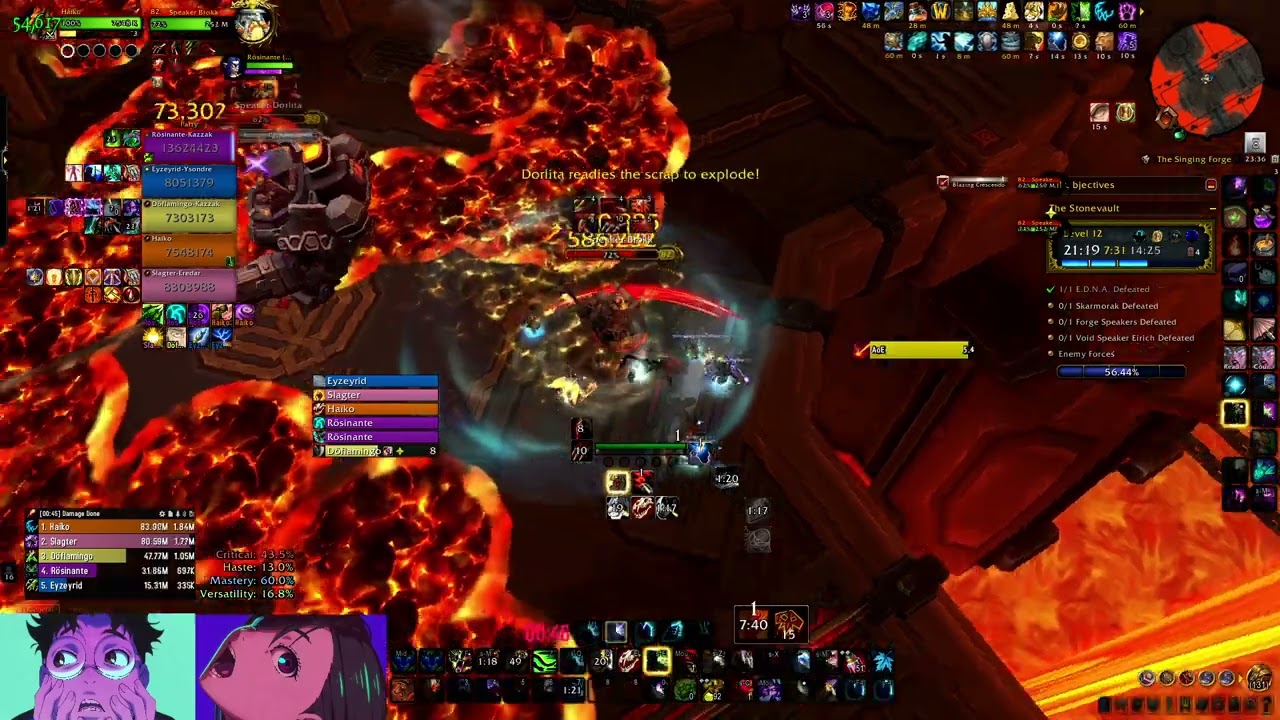The Stonevailt +12, TWW Season 1, Feral Druid POV