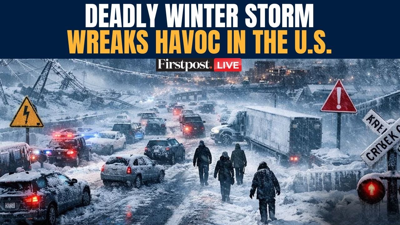 US Winter Storm 2026 LIVE: US Winter Storm Turns Deadly as Trump Questions Global Warming | N18G