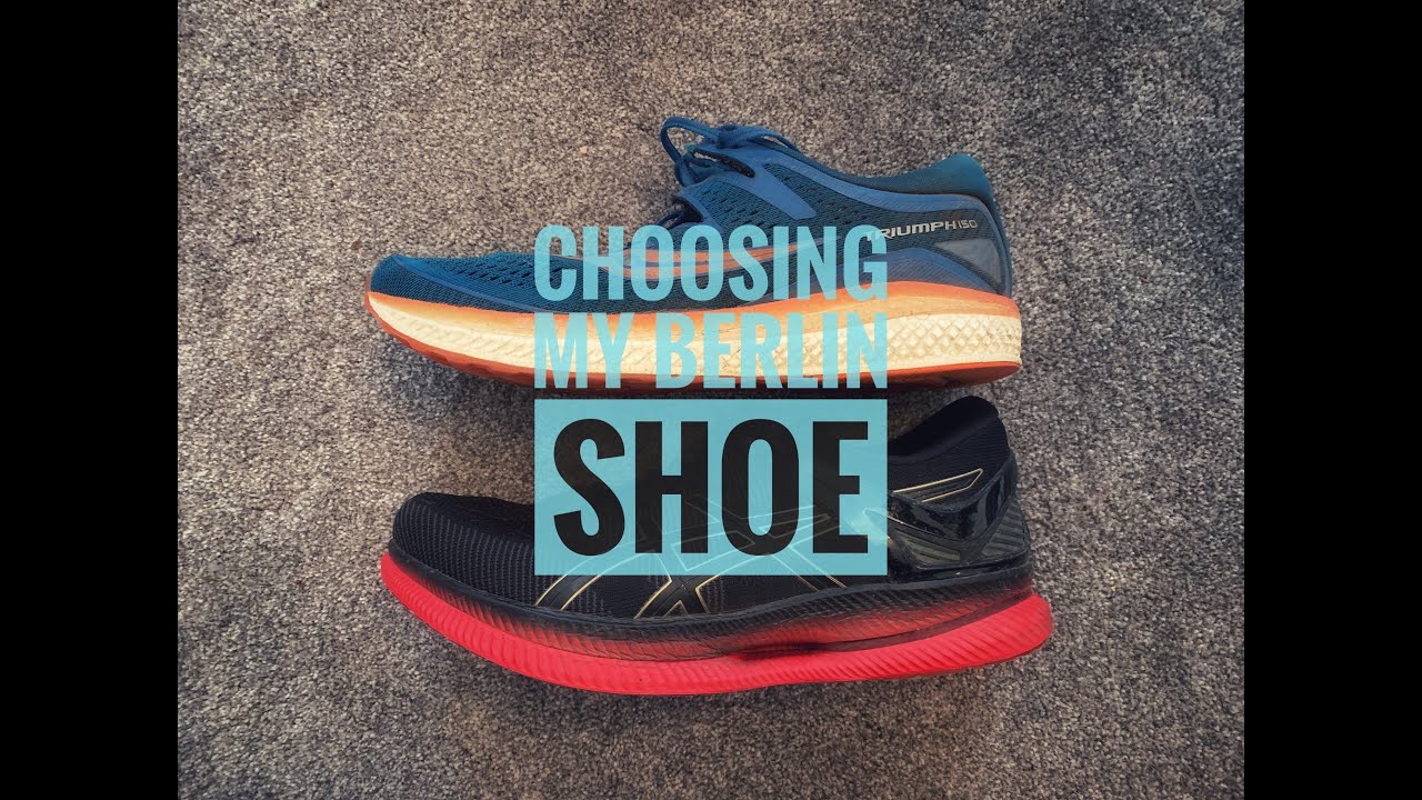 What shoe for the Berlin Marathon? ASICS Metaride or Saucony Triumph ISO 5?